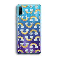 Regenboog: Huawei P30 Lite Transparant Hoesje