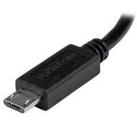 StarTech.com 20 cm USB OTG kabel Micro USB naar Mini USB M/M USB OTG Adapter - thumbnail