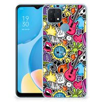 OPPO A15 Silicone Back Cover Punk Rock