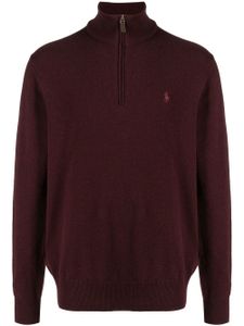 Polo Ralph Lauren pull à logo brodé - Rouge