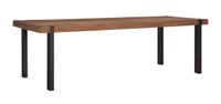 DTP Home Eettafel 'Beam' Teakhout, 225 x 100cm, kleur Naturel