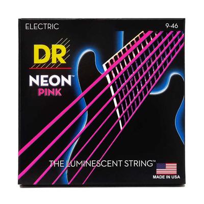 DR Strings NPE-9/46 Neon Pink Elektrische Snaren (9-46), K3 Coating DR Strings NPE-9/46 Neon Pink Elektrische Snaren (9-46), K3 Coating
