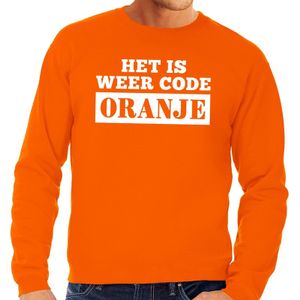 Oranje Code Oranje sweater heren