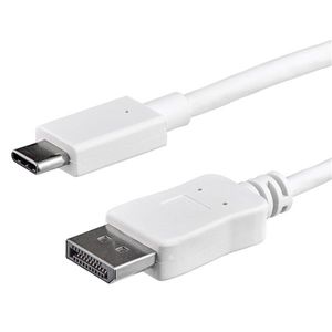 StarTech.com 1 m USB-C naar DisplayPort kabel 4K 60Hz wit