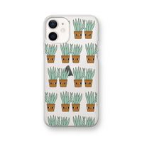 Sansevieria: iPhone 12 Transparant Hoesje