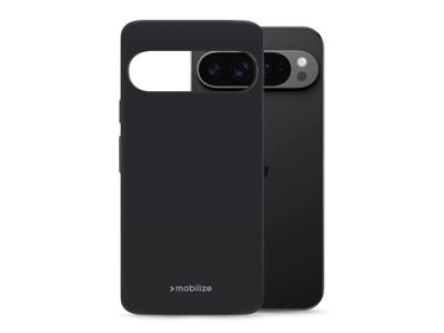 Mobilize Mobilize Rubber Gelly Case Google Pixel 9 Pro XL Matt Black