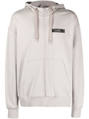 Moschino hoodie à motif Teddy Bear - Gris