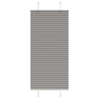 VidaXL Plissé rolgordijn 55x150 cm stofbreedte 54,4 cm antraciet