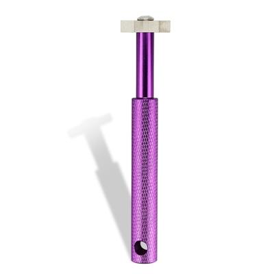2 stuks Golf groovende hoofd slijpen sterke wig legering tool (paars)