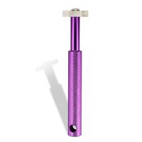 2 stuks Golf groovende hoofd slijpen sterke wig legering tool (paars)