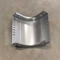 Stijgbocht kabelbaan 400mm gegalvaniseerd