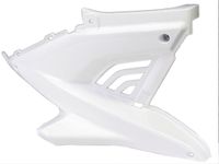 Edge Motorscherm z kap rechts yamaha aerox tot bj. 2014 wit glans