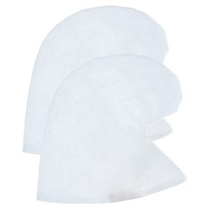 Witte kaboutermuts/dwergenmuts - 2x - volwassenen - puntmuts - verkleedkleding voor volwassenen