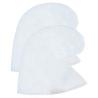 Witte kaboutermuts/dwergenmuts - 2x - volwassenen - puntmuts - verkleedkleding voor volwassenen