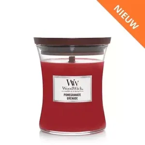 WoodWick Pomegranate kaars Overige Granaatappel Rood 1 stuk(s)