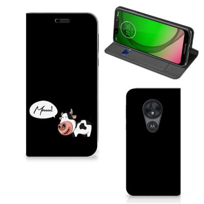 Motorola Moto G7 Play Magnet Case Cow Motorola Moto G7 Play Magnet Case Cow