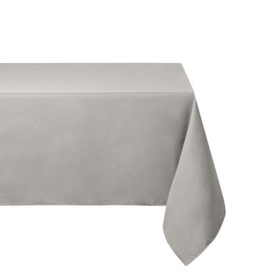 Stof Textiles Tafelkleed Nelson - 145 x 200 cm - lichtgrijs - Eettafel tafellakens - polyester