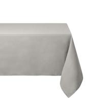 Stof Textiles Tafelkleed Nelson - 145 x 200 cm - lichtgrijs - Eettafel tafellakens - polyester Stof Textiles Tafelkleed Nelson - 145 x 200 cm - lichtgrijs - Eettafel tafellakens - polyester