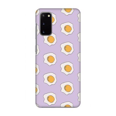 Bacon to my eggs #1: Volledig geprint Samsung Galaxy S20 Hoesje