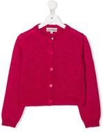 Simonetta cardigan en maille fine - Rose