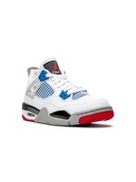 Jordan Kids baskets Air Jordan 4 Retro - Blanc - thumbnail