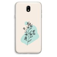 Violets are blue: Samsung Galaxy J7 (2017) Transparant Hoesje
