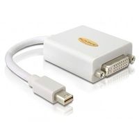 DeLOCK Adapter mini Displayport / DVI FM 0,18 m Wit - thumbnail