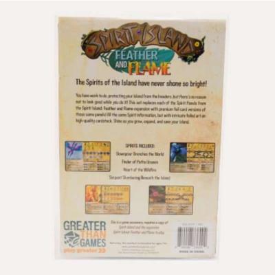 Spirit Island Feather and Flame Premium Foil Spirit Panels Spirit Island Feather and Flame Premium Foil Spirit Panels