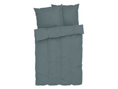 LIVARNO home Lyocell satijnen dekbedovertrek 200 x 200 cm (Grijs)