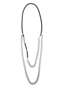 PUBLISHED BY collier en chaîne à design superposé - Argent