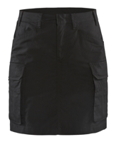 Blåkläder Service rok met stretch 71481845 | Zwart | Maat 38 - 7330509717226