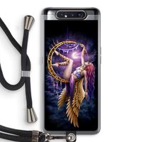 Aerial Angel: Samsung Galaxy A80 Transparant Hoesje met koord
