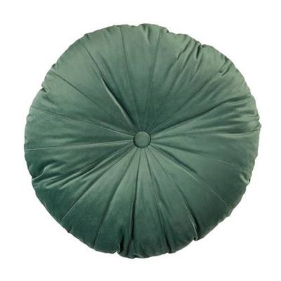 KAAT Amsterdam Mandarin Sierkussen Ø 40 cm - Grijs/Groen