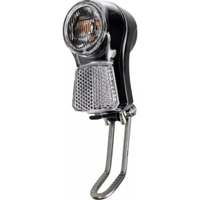Benson Fietskoplamp LED - zwart - 16 x 9 x 5 cm - 3 lichtstanden Benson Fietskoplamp LED - zwart - 16 x 9 x 5 cm - 3 lichtstanden