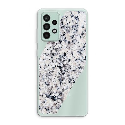 Gespikkelde marmer: Samsung Galaxy A52s 5G Transparant Hoesje