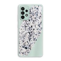 Gespikkelde marmer: Samsung Galaxy A52s 5G Transparant Hoesje