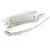 Gretsch Vintage Leather Strap Vintage White gitaarband