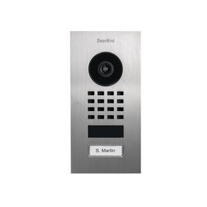 DoorBird IP videofoonset D1101V inbouw RVS-Slimme Deurbel