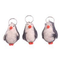 Sleutelhangers Pinguïn (Set van 3) - thumbnail