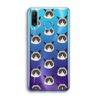 It's a Purrr Case: Huawei P30 Lite Transparant Hoesje