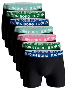Bjorn Borg - Ess. Cotton Shorts - 7 pack -