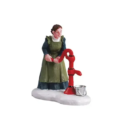 Lemax fill &apos;er up kerstdorp figuur type 1 Harvest Crossing 2005