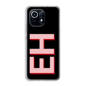 Monogram: Xiaomi Mi 11 Transparant Hoesje