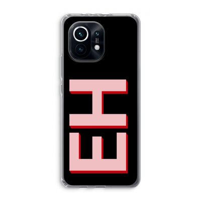 Monogram: Xiaomi Mi 11 Transparant Hoesje