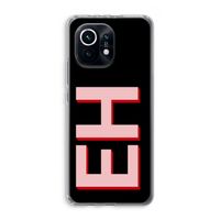 Monogram: Xiaomi Mi 11 Transparant Hoesje