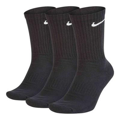 Sportsokken Nike EVERYDAY CUSHIONED SX7664 Zwart Nylon (3 pcs) Maat M