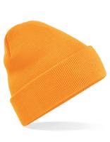 Beechfield CB45 Original Cuffed Beanie - Fluorescent Orange - One Size - thumbnail