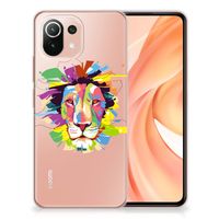 Xiaomi Mi 11 Lite | 11 Lite 5G NE Telefoonhoesje met Naam Lion Color - thumbnail