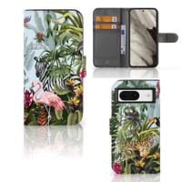 Telefoonhoesje | Met pasjeshouder | voor Google Pixel 8 Jungle