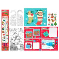 Grafix Xmas draagbare knutselset kerst